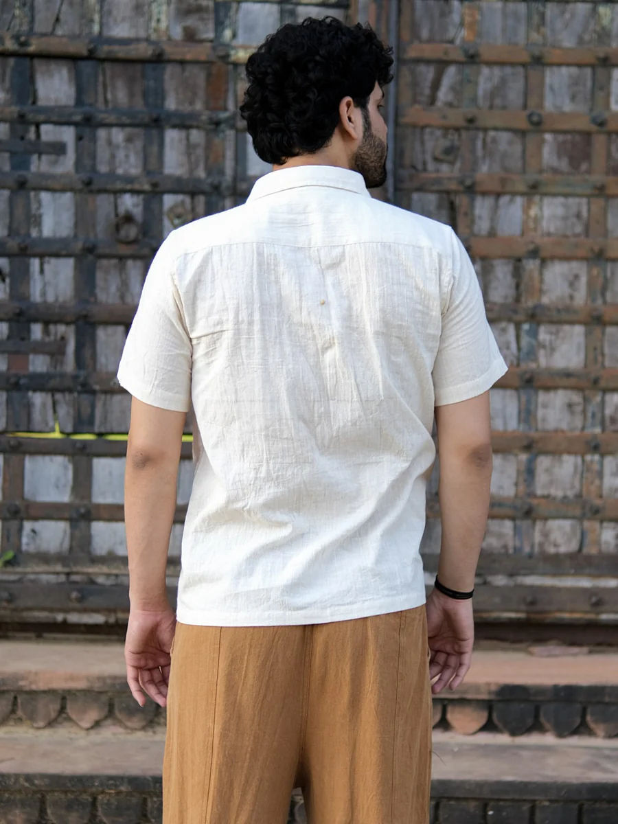 Zenith Shirt with Tribal Block Print